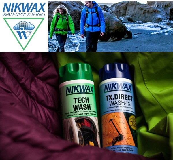 新品未使用　ニクワックス(NIKWAX) 【洗剤】+【撥水剤】のセット 送料無料 NIKWAX ニクワックス 防水 洗剤 撥水剤 お得セット