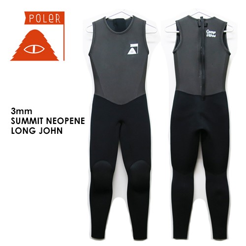 送料無料 POLeR ポーラー ウェットスーツ sale/3mm SUMMIT NEOPENE