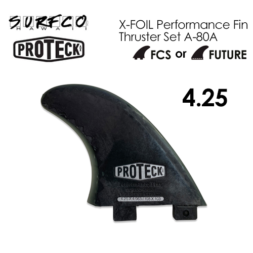 PROTECK POWER FLEX　プロテックフィン　ソフトフィン　4.25 フィン ソフトフィン PROTECH プロテック/X-FOIL Performance Fin