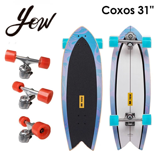 YOW SURFSKATE ヤウ サーフスケート スケボー コンプリート 2022/Coxos