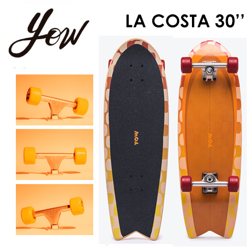 YOW SURFSKATE ヤウ サーフスケート スケボー コンプリート 2023
