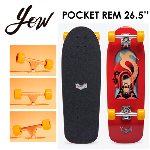 サーフスケート　スケートボード　スケボー YOW SURFSKATE ヤウ サーフスケート スケボー コンプリート 2023