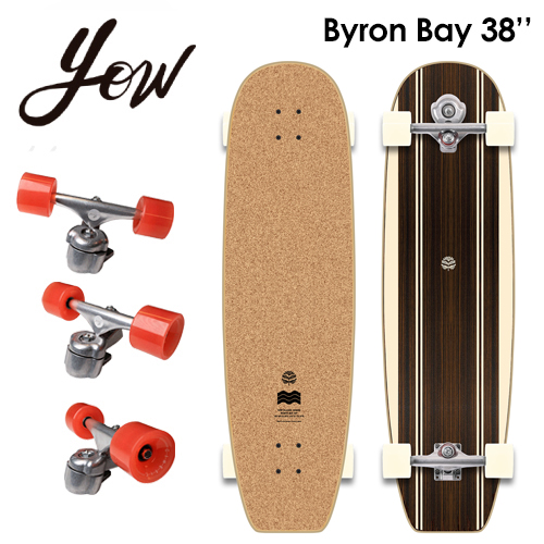 YOW SURFSKATE ヤウ サーフスケート スケボー コンプリート 2024/BYRON