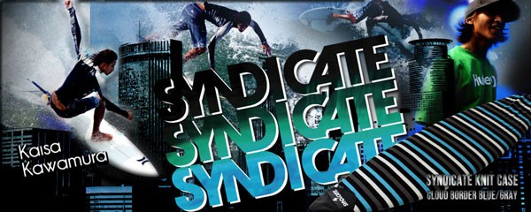 SYNDICATE シンジケート サーフボードケース メッシュケース