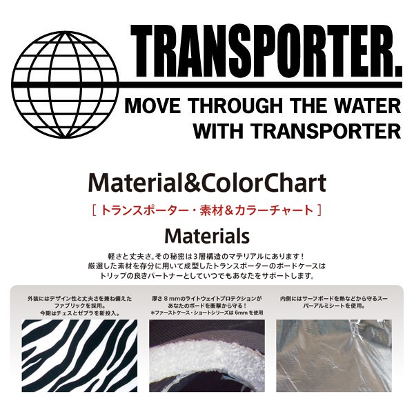 TRANSPORTER トランスポーター サーフボードケース ハードケース