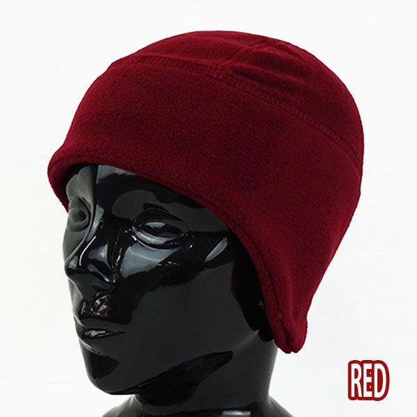 ニット帽 耳当て付き フリース ビーニー BEANIE 男女兼用 裏起毛 防寒