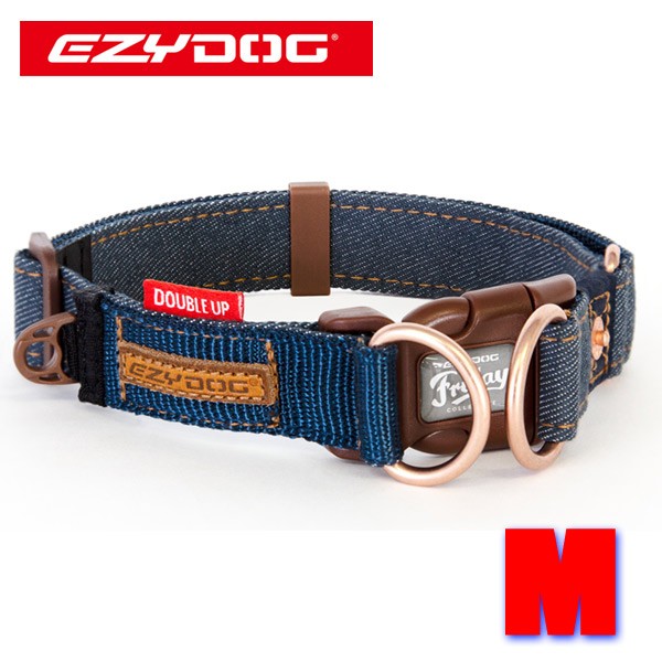 EZYDOG/イージードッグ デニムコレクション ダブルロックカラー/DENIM