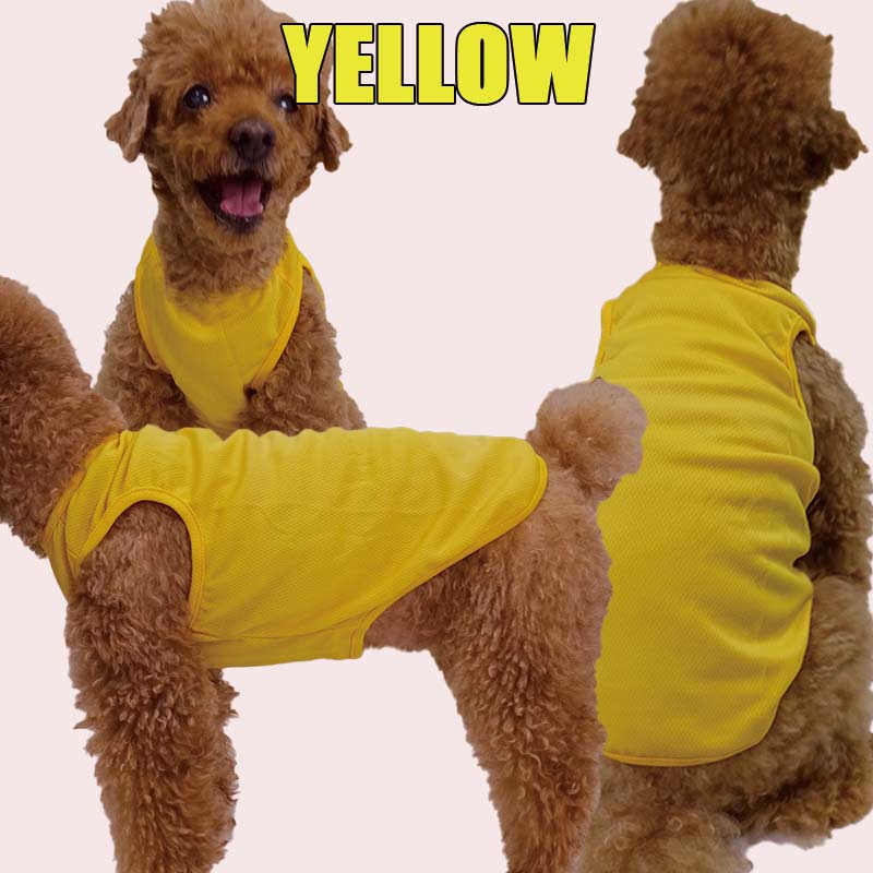 犬服 タンクトップ ハンドメイド アロハ柄 犬の服 ワンちゃん用プリントメッシュタンクトップ ALOHAロゴ 2 アロハ