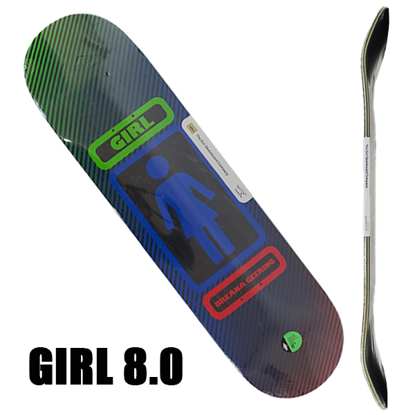 ガール スケートボード デッキ GIRL 93 TIL GEERING 8.0 DECK スケボー BREANA GEERING ブリーナ ギーリング  GB4345[返品、交換不可]