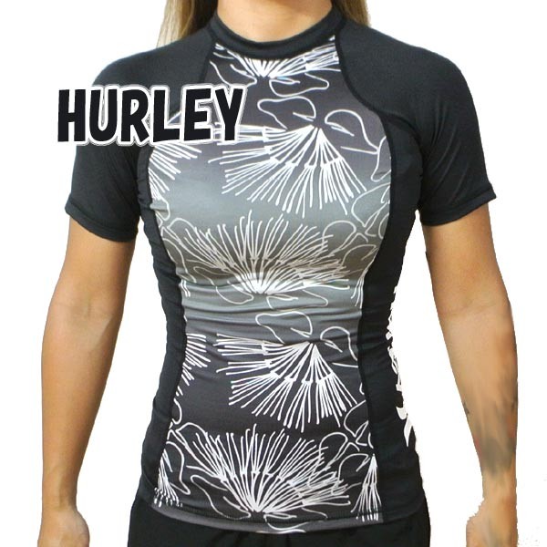 値下げしました！HURLEY/ハーレー レディース 半袖ラッシュガード