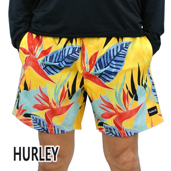 値下げしました！HURLEY/ハーレー BIRD ROCK VOLLEY 17 CITRON