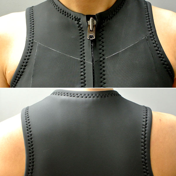 2mm/ベスト【サイズ選択】【男女各サイズ】サーフィン/ウェットスーツ ウェットスーツ メンズ レディース ベスト 2mm FLAT SKIN