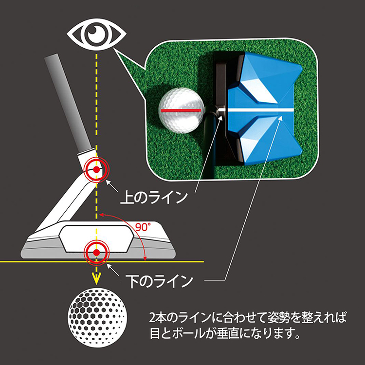 CROSSPUTT クロスパット ゴルフ パター stealth 2.0 ステルス2.0