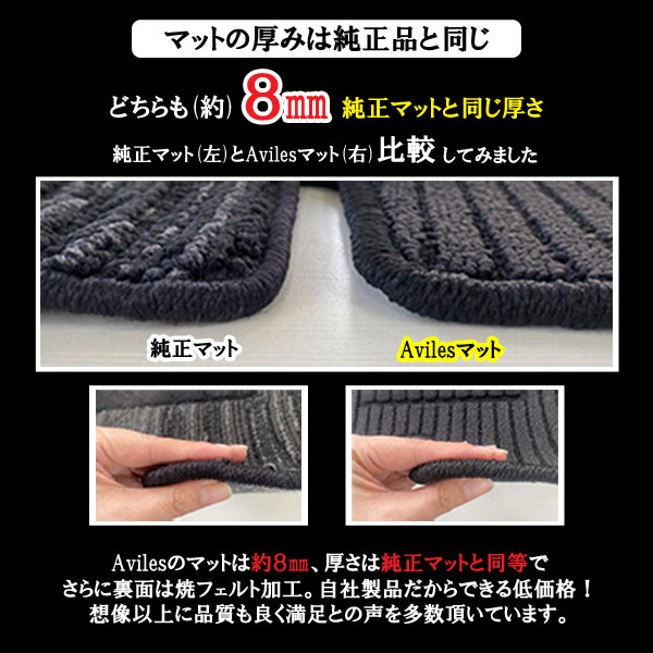 Aviles（アヴィレス） アルファード ヴェルファイア 30系 フロアマット