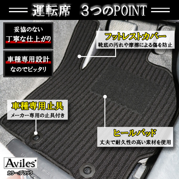 Aviles（アヴィレス） トヨタ クラウン 17系 170系 フロアマット 高