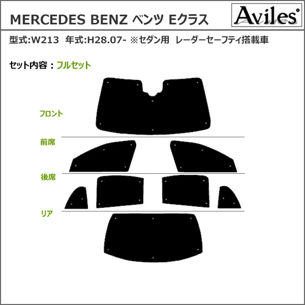 ベンツ Eクラス S213 ワゴン サンシェード [カーテン 車中泊