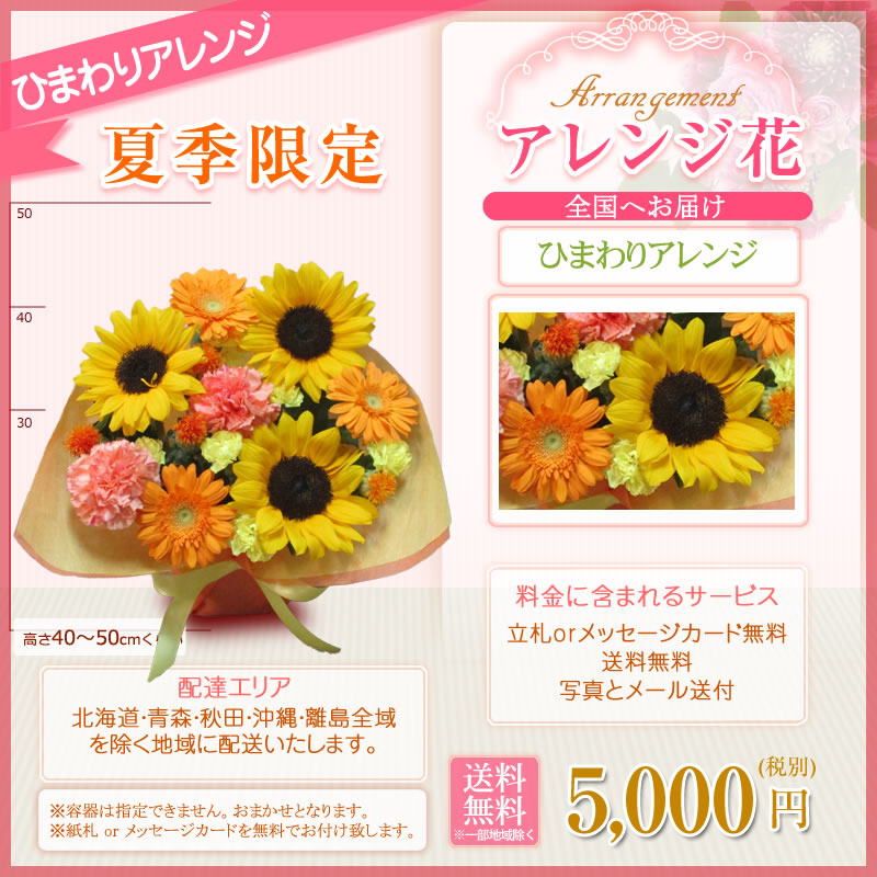 フラワーアレンジメント アレンジ花 S 色指定 5000円 税別 40cm位 お祝い 開店 開業 開院 移転 結婚式 誕生日 花 お供え フラワーギフト Flw 6000 Flw 5000 スタンド花専門 海老名洋蘭園 通販 Yahoo ショッピング