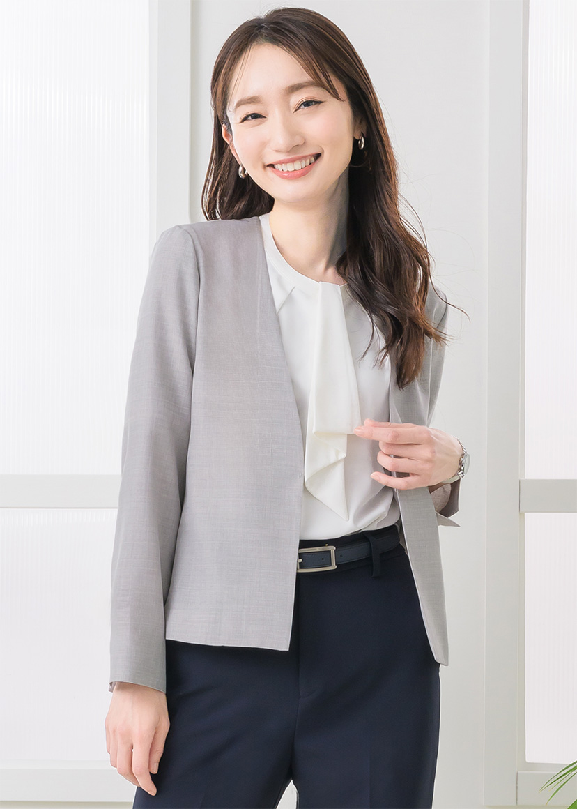 夏ジャケット レディース リネンライク 薄手 UVカット ロング 夏素材