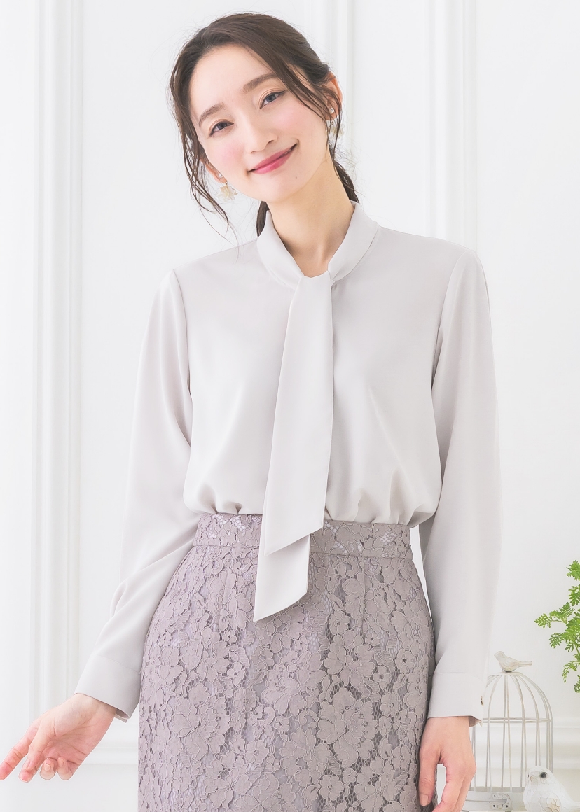 ELENA（エレナ） ブラウス レディース 接触冷感 おしゃれ オフィス 