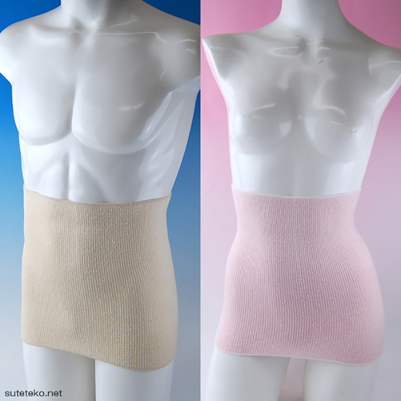 腹巻 男女兼用 はらまき ハラマキ メンズ レディース 絹サポート腹巻 フリーサイズ (腹巻き 防寒 冷え性 オールシーズン 妊婦 マタニティ 腹帯) (取寄せ)