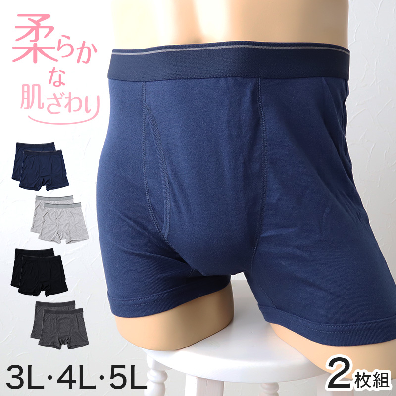 メンズ ボクサーブリーフ ボクサーパンツ 下着 3l 4l 5l 大きいサイズ