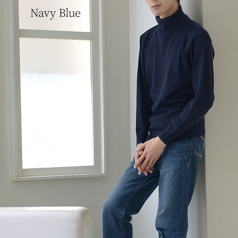 タートルネック メンズ セーター S〜3L ビジネス カジュアル オフィス 秋 冬 ウール 防寒 大きいサイズ メンズニット メンズセーター スリム 薄手