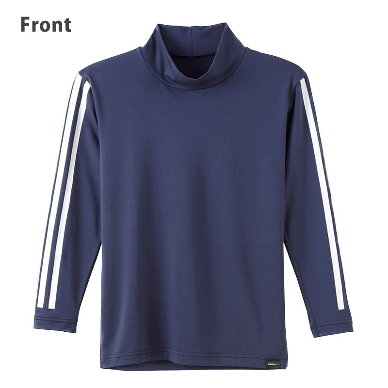 GUNZE adidas neo ハイネック ロングスリーブシャツ キッズ