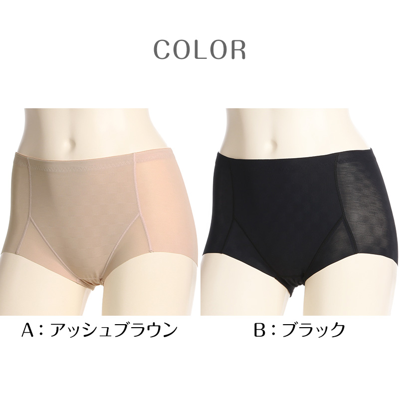 ガードルショーツ ガードル 1分丈 ヘムガードル 一枚履き シームレス ウエスト64〜90cm (ヒップアップ 引き締め アツギ レディース 女性 婦人 補正下着) (在庫限り)