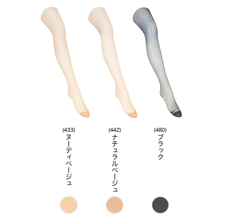 ストッキング レディース UVカット 2足組 パンティストッキング UV対策 オールSCY 補強トウ 静電気防止 抗菌防臭 M-L L-LL バックマーク