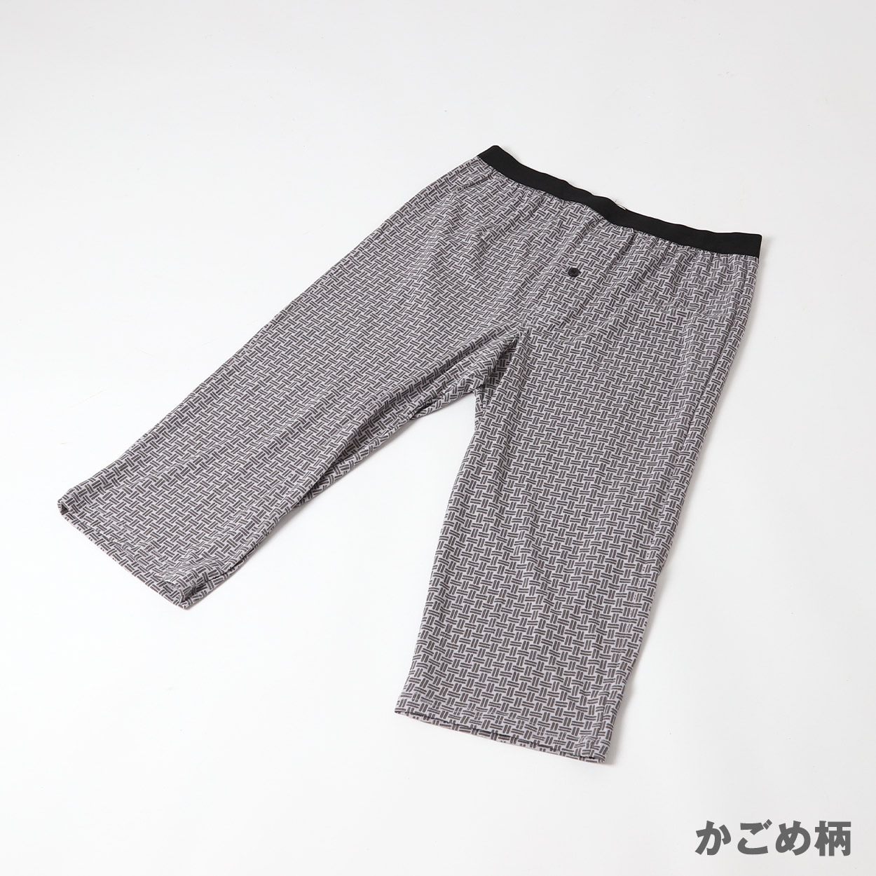 ステテコ メンズ 夏用 ズボン下 速乾 シャリ感 ストレッチ サラサラ 前開き M〜LL 涼しい クレープ 綿 ムレない 汗 下着 肌着 インナー 男性 紳士 (在庫限り)