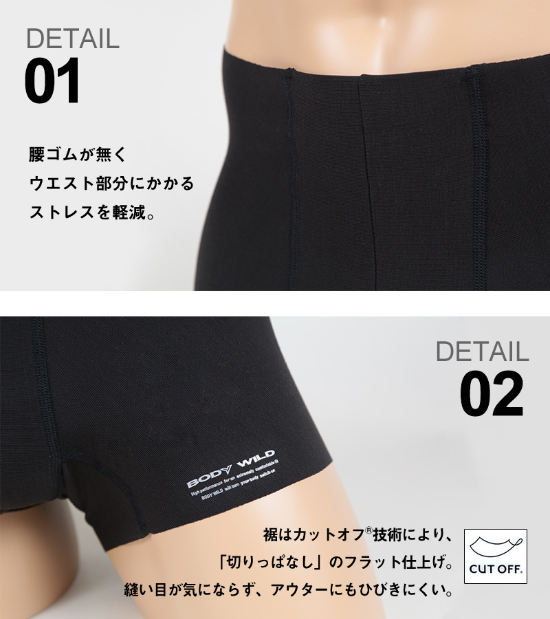 グンゼ ボディワイルド ボクサーパンツ メンズ AIRZ エアーズ 2