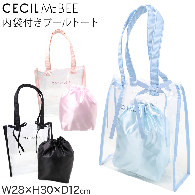 プールバッグ キッズ 女の子 トートバッグ CECIL McBEE セシルマクビー