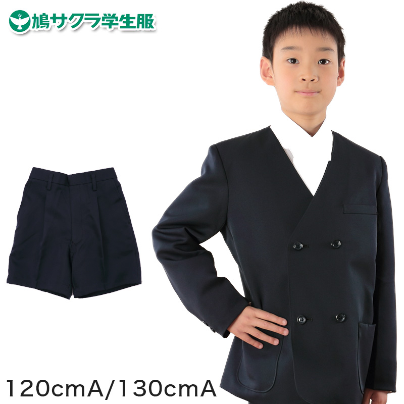 制服 半ズボン 小学生 鳩サクラ 男子 120cmA・130cmA (学生服 ハトサクラ ハトザクラ 男の子 ボーイズ 男児 低学年 小学生制服 小学校  120cmA 130cmA) (取寄せ) : dm3381jl-1 : すててこねっと ヤフー店 - 通販 - Yahoo!ショッピング