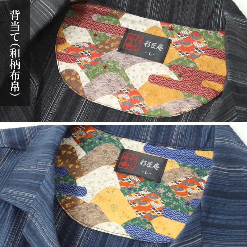 父の日 パジャマ 夏用 ギフト 暑さ対策 シャツ tシャツ 実用的 プレゼント ルームウェア 男性 夏 メンズ 大きいサイズ しじら織り 和 柄 上下 (在庫限り)