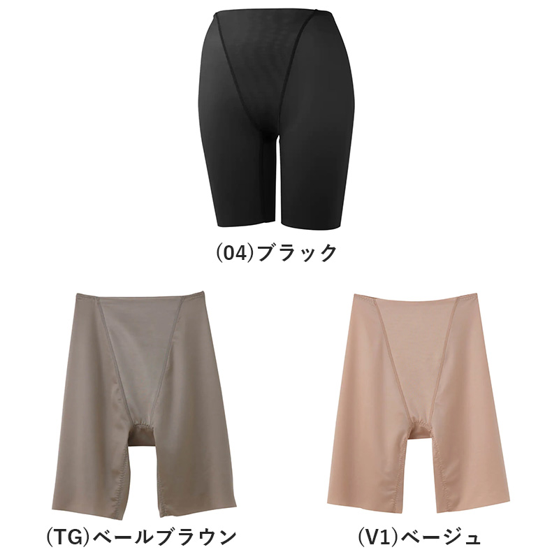 グンゼ 【4枚セット】軽パン ロングパンツ M〜LL (レディース 下着 ショーツ パンツ パンティ 大きいサイズあり GUNZE ガードルパンツ)