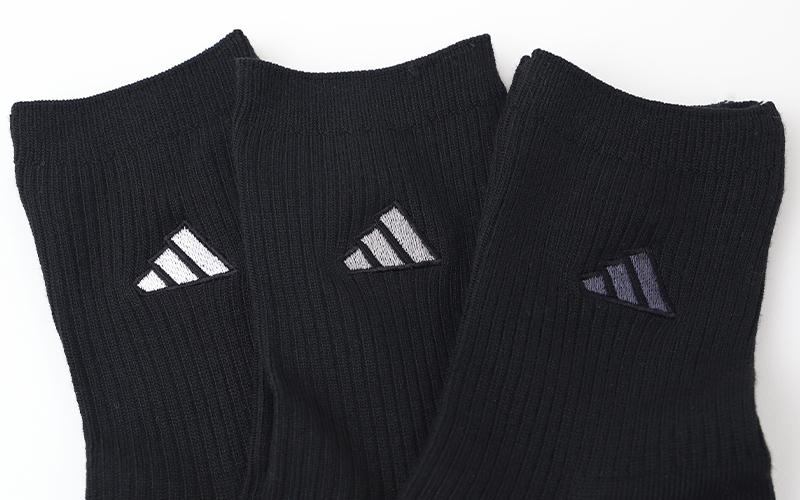 adidas アディダス ショートソックス メンズ 3足組 24-26cm・26 adidas アディダス ショートソックス メンズ 3足組 24-26cm・26