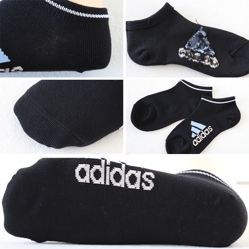 adidas 靴下 スニーカー ソックス レディース 女子 3P 19-21cm