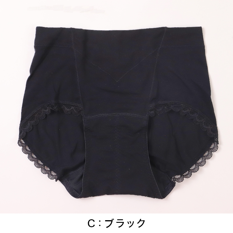 福助 満足 サニタリーショーツ 羽根つき 生理用ショーツ パワーネット内蔵 お腹押さえ 昼用 M〜LL レディース 生理用パンツ 下着 インナー 薄手