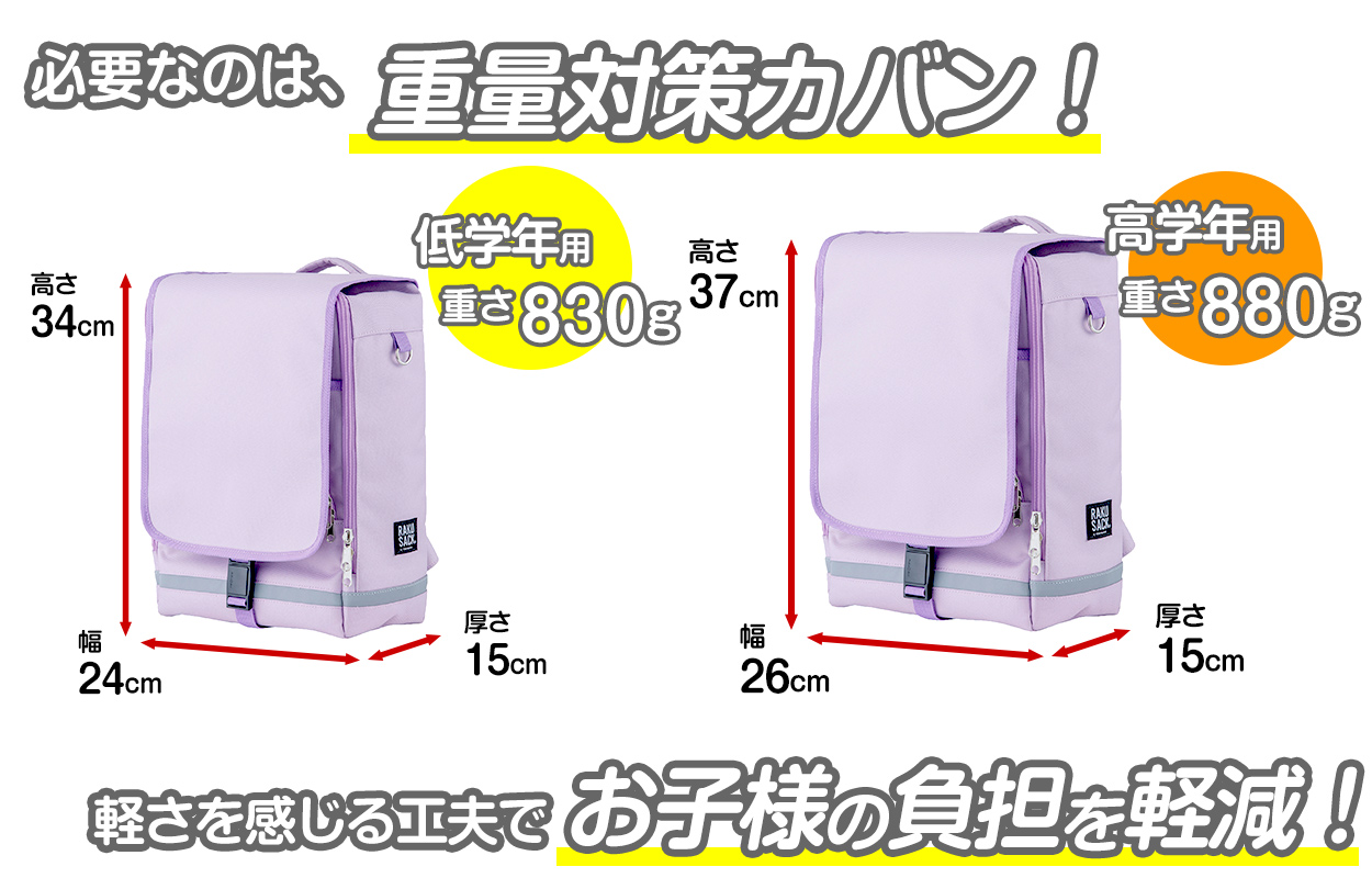 FOOTMARK ランドセル リュック 男の子 女の子 軽い 小学生
