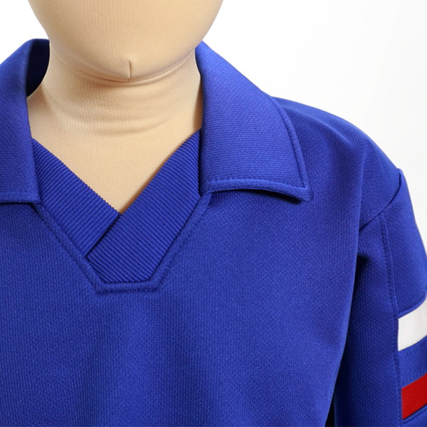 ギャレックス 体操服 長袖トレシャツ 100cm〜130cm 男子 女子 青 ワン