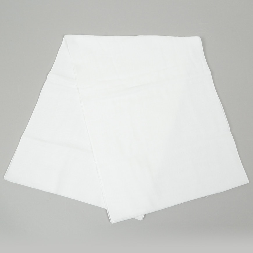 日本製 綿100% 白 ガーゼ布 カットなし 9m保証 標準的な厚さ 80本打ち込み 特 (約34×900cm以上) (ガーゼ反 さらし サラシ 晒し 汗取り 肌着 木綿) (取寄せ)