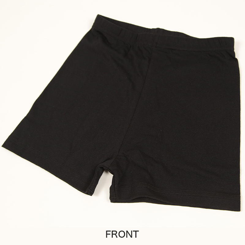 オーバーパンツ キッズ 女の子 2枚組 110cm〜165cm (下着 中学生 下履き 学生 アンダーパンツ 幼稚園 インナー 小学生 黒 110 120 130 140 150 160)