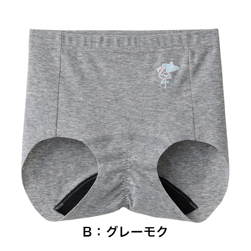 グンゼ サニタリーショーツ ジュニア 生理用ショーツ 子供 足ぐり縫い目なし 羽根つき 綿 140cm〜165cm 子供 下着 女の子 パンツ 小学生 サニタリー