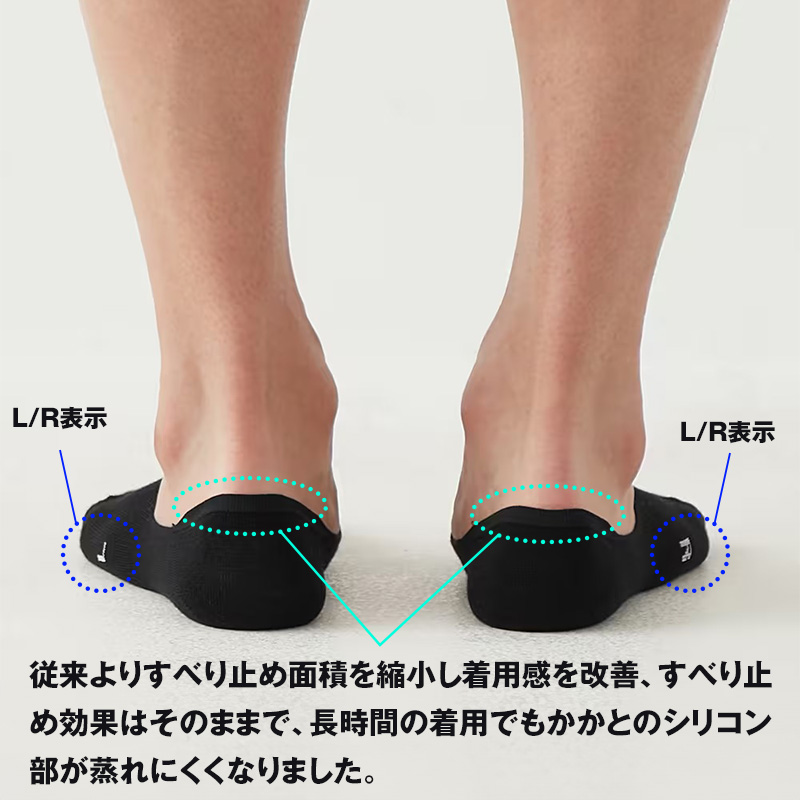 BODY WILD グンゼ ボディワイルド 5本指 フットカバー 深履き 25