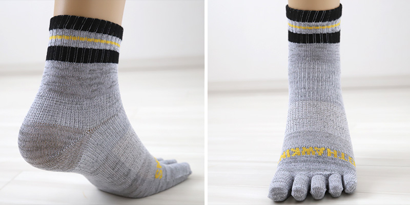 GUNZE（グンゼ） GTホーキンス 5本指ソックス メンズ 靴下 ショート