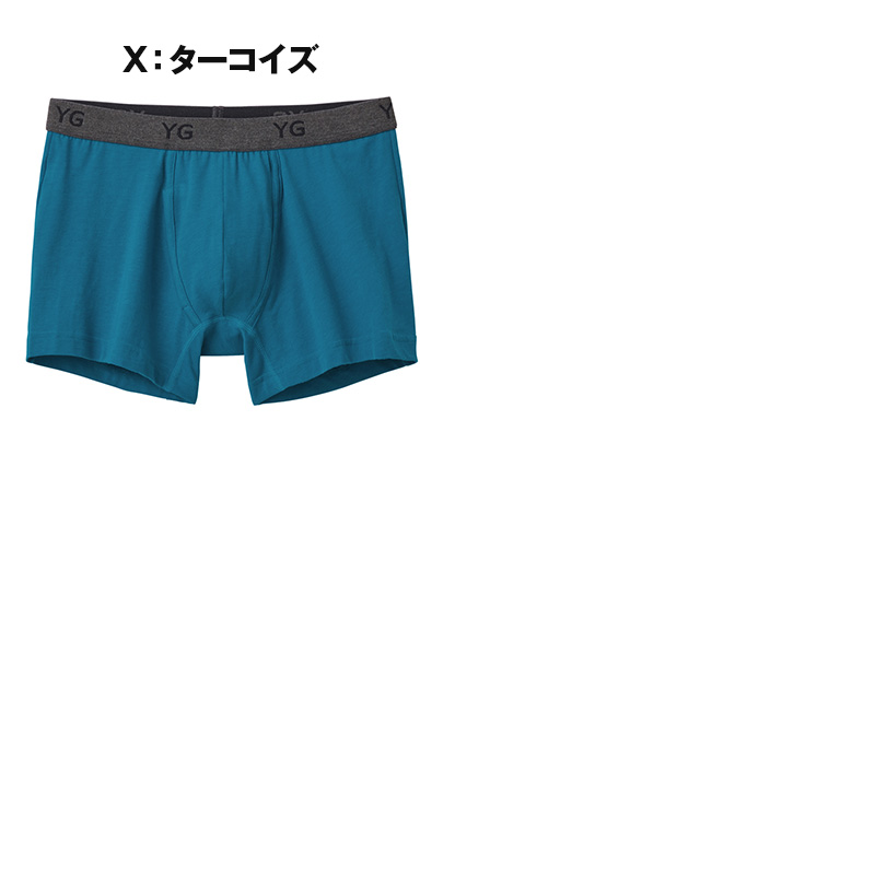 グンゼ ボクサーパンツ 綿 メンズ 前開き ボーダー 無地 杢 柄 M〜LL YG ワイジー ボクサーブリーフ コットン ボクサー 男性 下着 肌着 インナー パンツ (在庫限り)