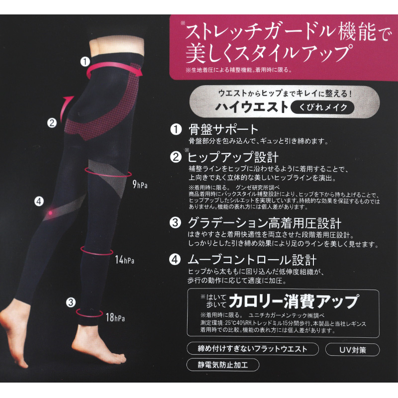 skyさま専用ヒートラップ　レギンス Mサイズ✖️2 楽天市場】RIZAP 骨盤xヒップ シェイプレギンス ハイウエスト 高