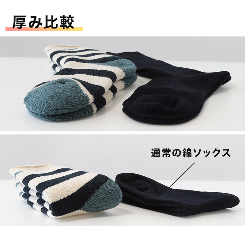 GUNZE（グンゼ） ウチコレ 裏起毛 ソックス レディース 23-25cm