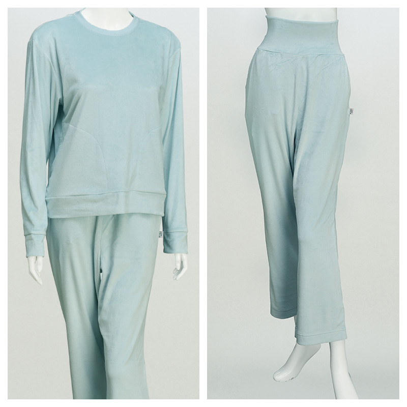 GUNZE（グンゼ） ウチコレ レディース ベロア ルームウェア パジャマ