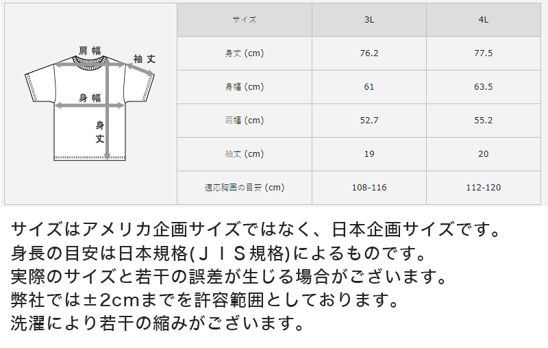 ヘインズ クルーネックTシャツ 3枚組 BIG 3L・4L (Hanes Global Value Line 綿100 インナー アンダーウェア 肌着 下着)